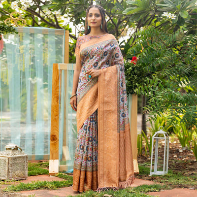 blue-digital-printed-art-silk-saree-2