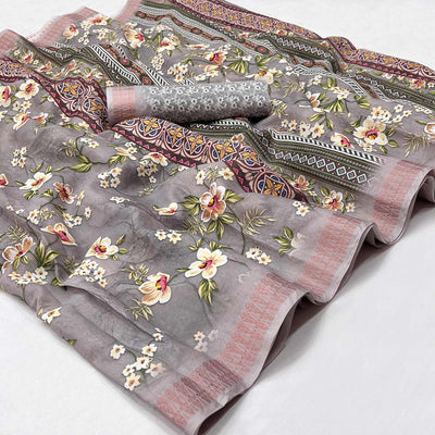 grey-digital-printed-cotton-silk-saree