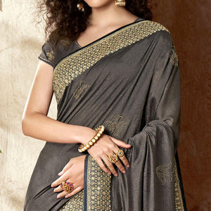 grey-embellished-vichitra-silk-saree-143927