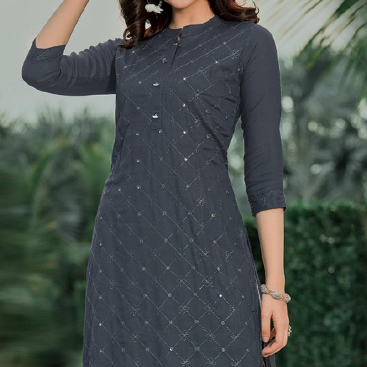 grey-embellished-with-embroidered-cotton-kurti-144510