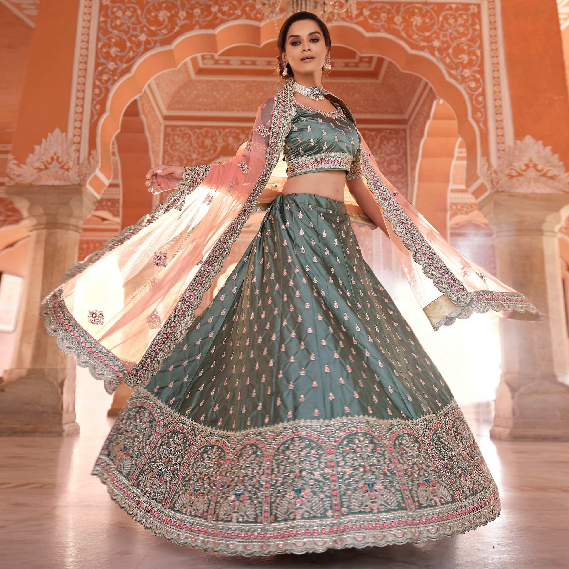 grey-embellished-with-embroidered-satin-lehenga-choli