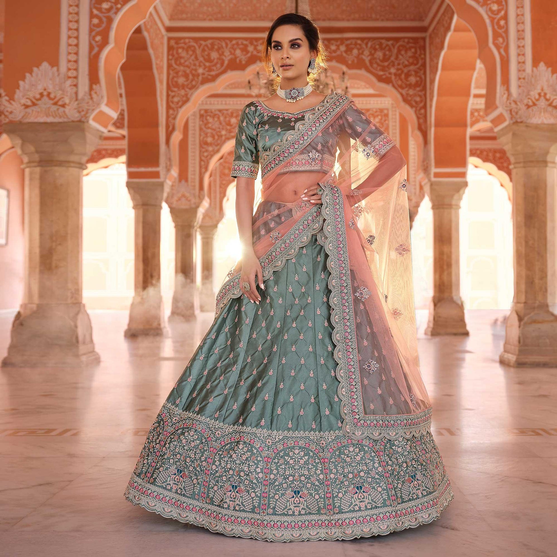 grey-embellished-with-embroidered-satin-lehenga-choli
