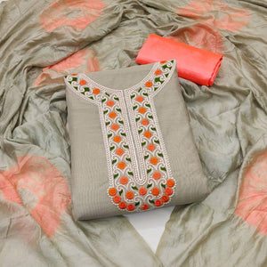 grey-embroidered-chanderi-dress-material-1