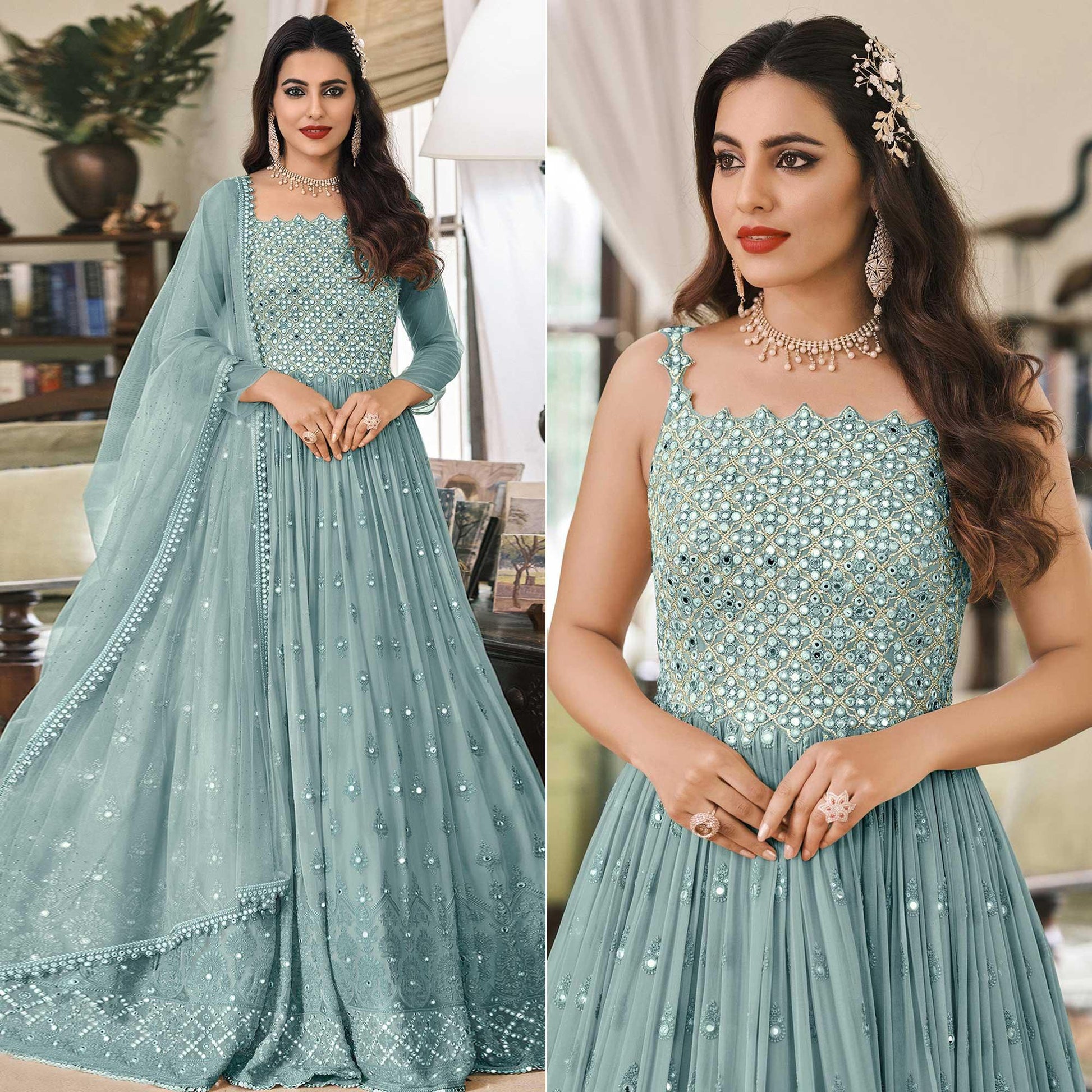 grey-embroidered-georgette-gown