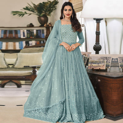 grey-embroidered-georgette-gown