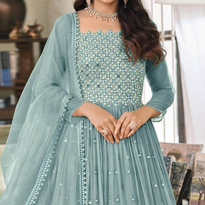 grey-embroidered-georgette-gown
