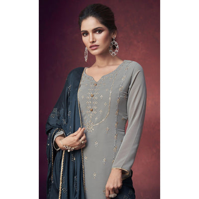 grey-embroidered-georgette-sharara-suit