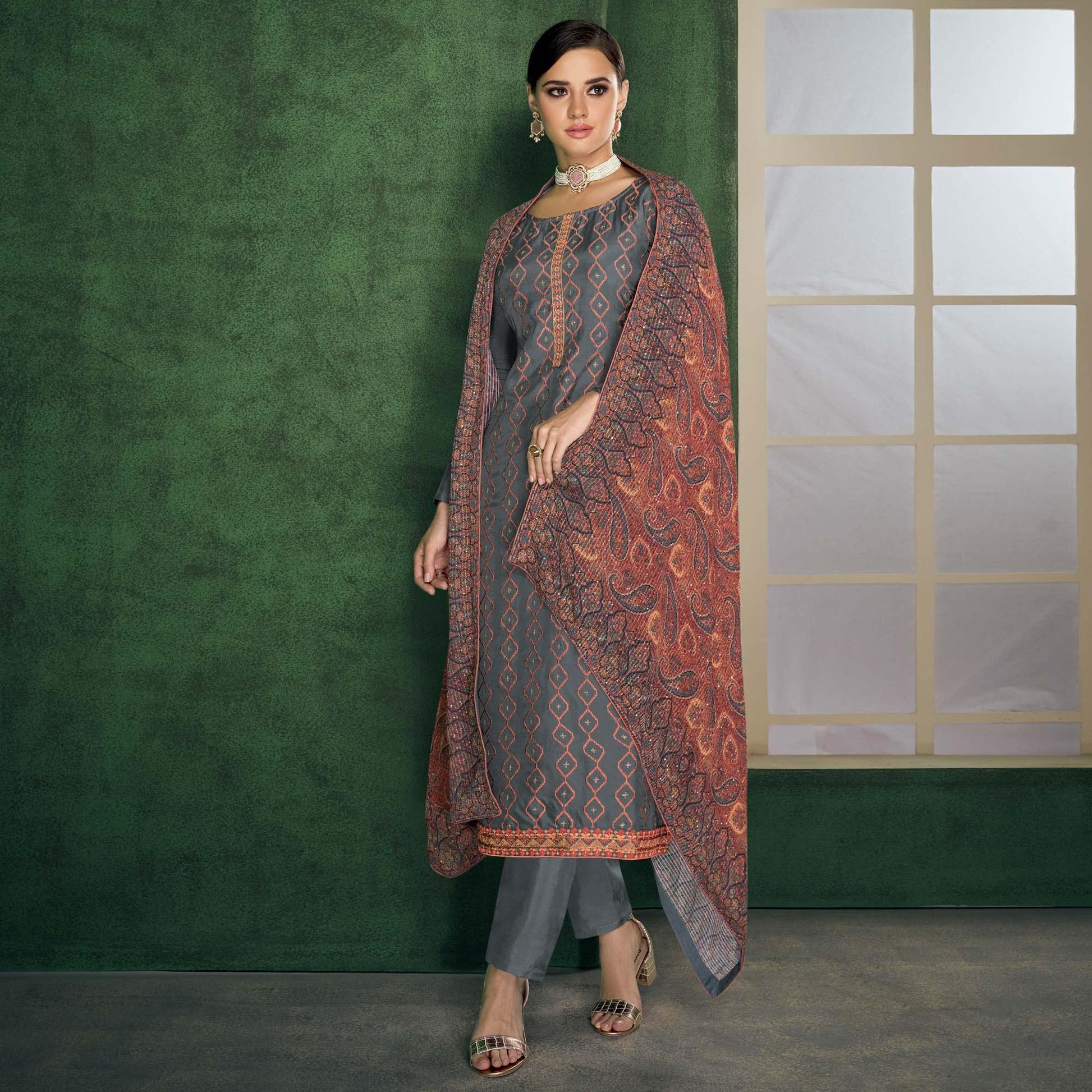 grey-embroidered-heavy-faux-georgette-partywear-suit-135283