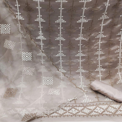 grey-embroidered-organza-dress-material