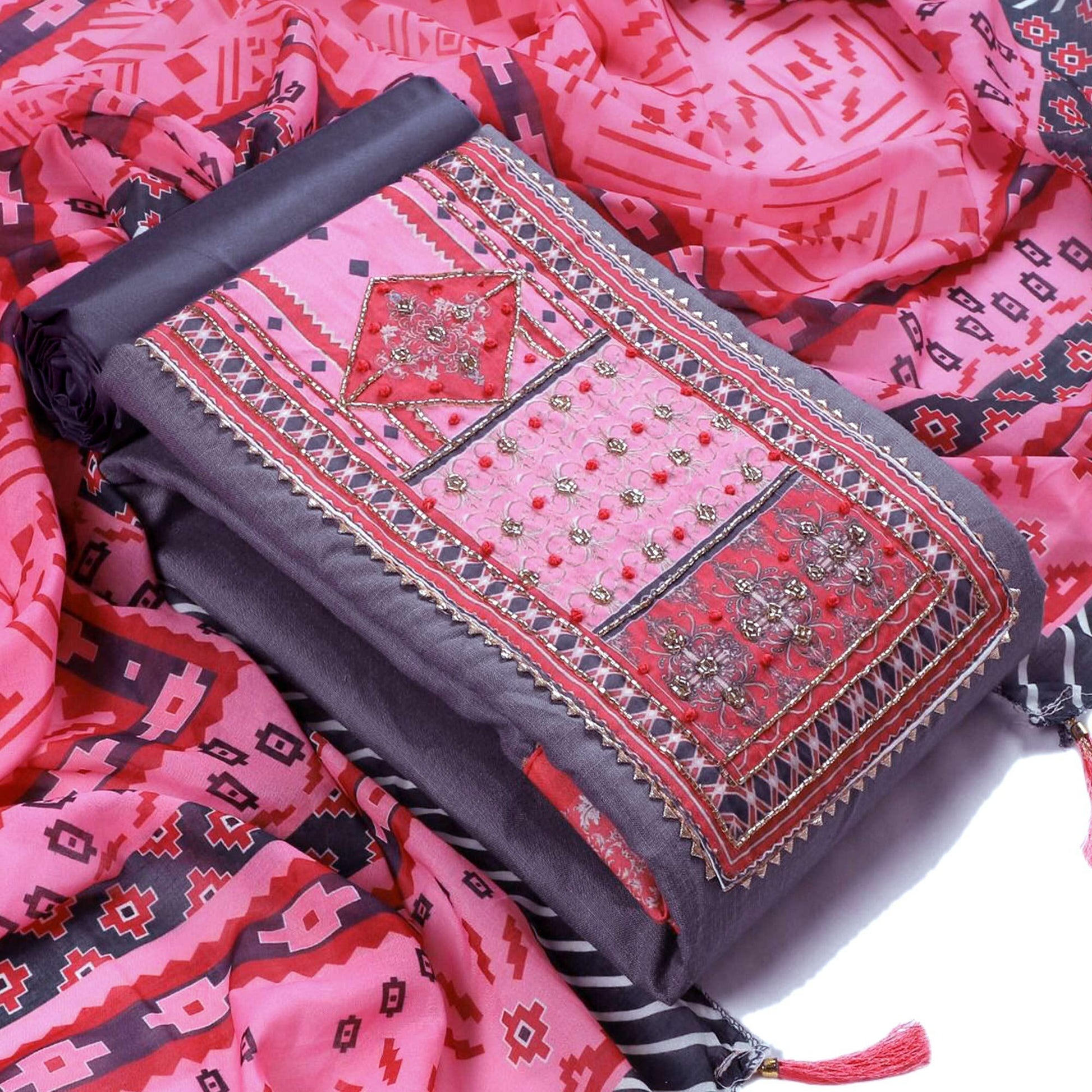 grey-embroidered-poly-cotton-dress-material