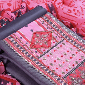 grey-embroidered-poly-cotton-dress-material