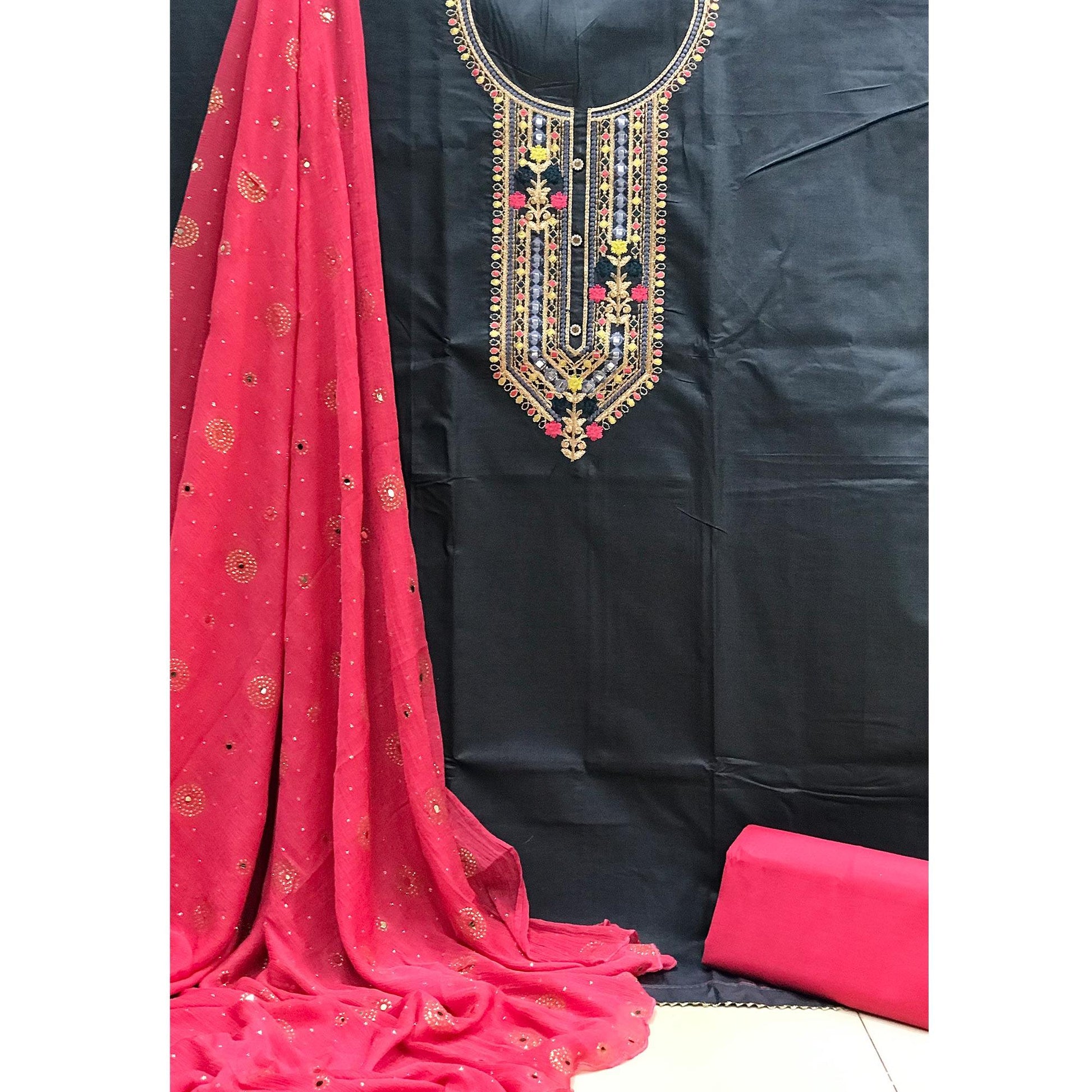 grey-embroidered-pure-cotton-dress-material