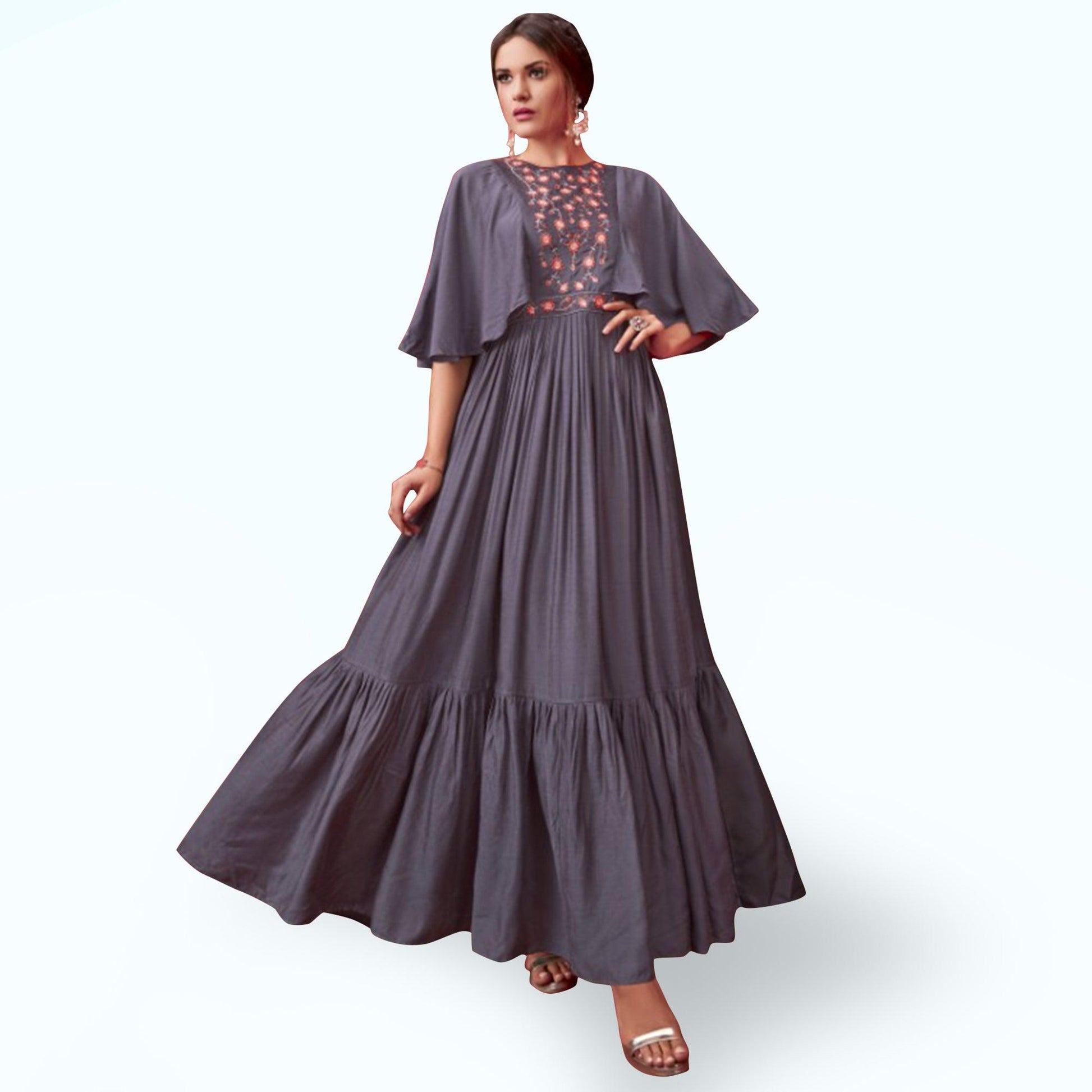 adorning-grey-colored-party-wear-embroidered-pure-cotton-gown