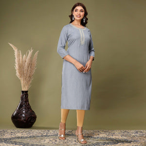 grey-embroidered-rayon-kurti