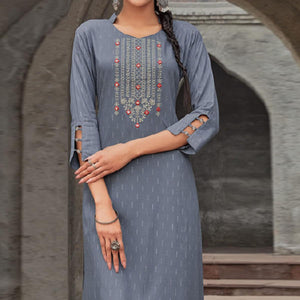 grey-embroidered-with-embellished-cotton-kurti-143081