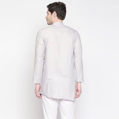 charming-grey-colored-festive-wear-cotton-kurta