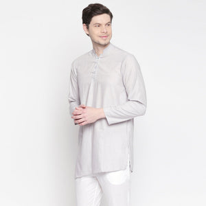 charming-grey-colored-festive-wear-cotton-kurta