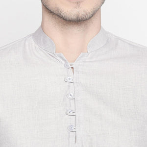 charming-grey-colored-festive-wear-cotton-kurta