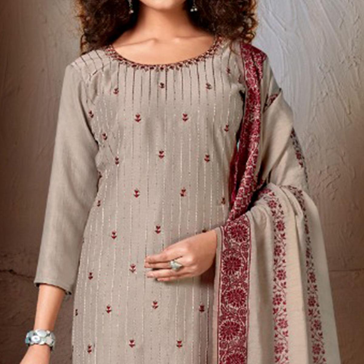 grey-festive-wear-embroidered-chanderi-suit-142143