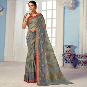 grey-festive-wear-embroidered-cotton-handloom-saree-135768