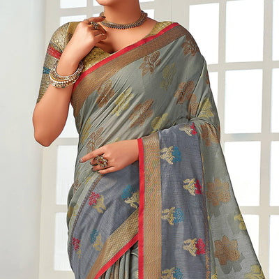 grey-festive-wear-embroidered-cotton-handloom-saree-135768