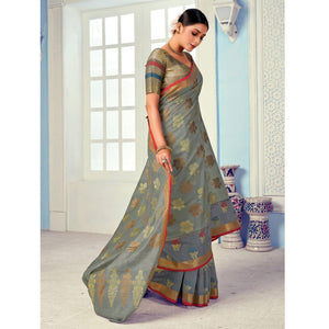 grey-festive-wear-embroidered-cotton-handloom-saree-135768