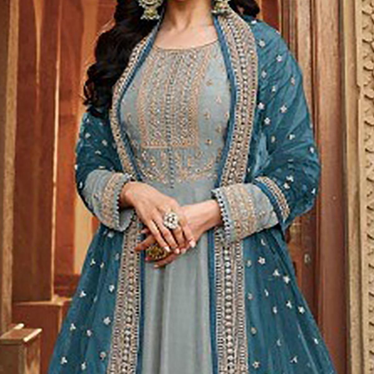 grey-festive-wear-embroidered-dolla-silk-gown-suit-112165