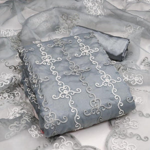 grey-festive-wear-embroidered-organza-dress-material-139861
