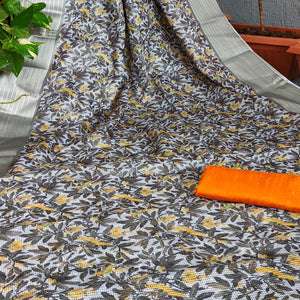 grey-festive-wear-floral-digital-print-with-woven-border-kota-doria-saree-111709