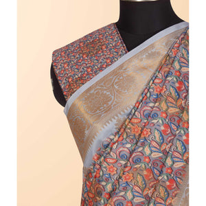 grey-festive-wear-floral-digital-printed-woven-silk-saree-106321