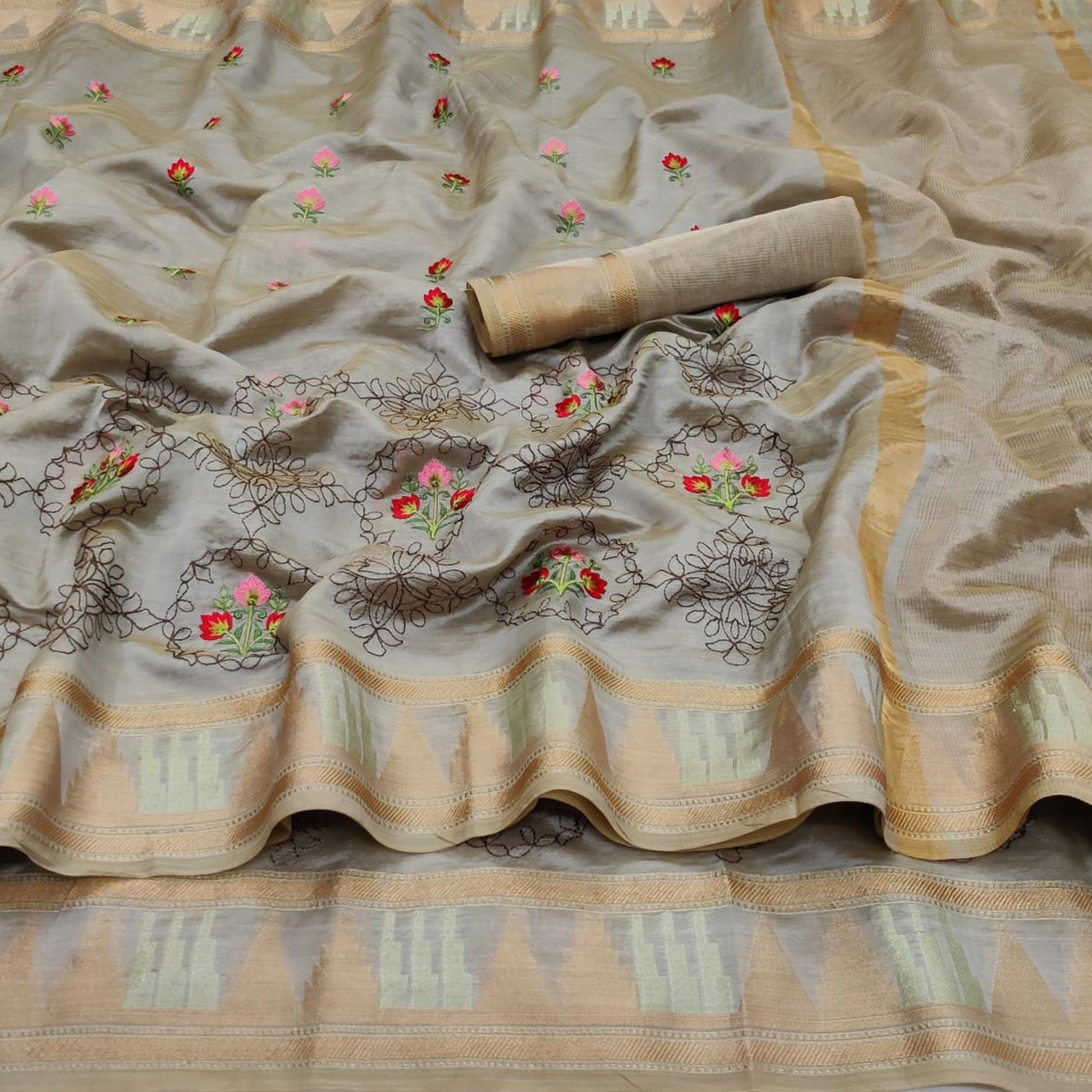 grey-festive-wear-floral-embroidery-with-woven-organza-saree-132617