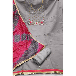 grey-festive-wear-floral-handwork-modal-chanderi-dress-material-114946