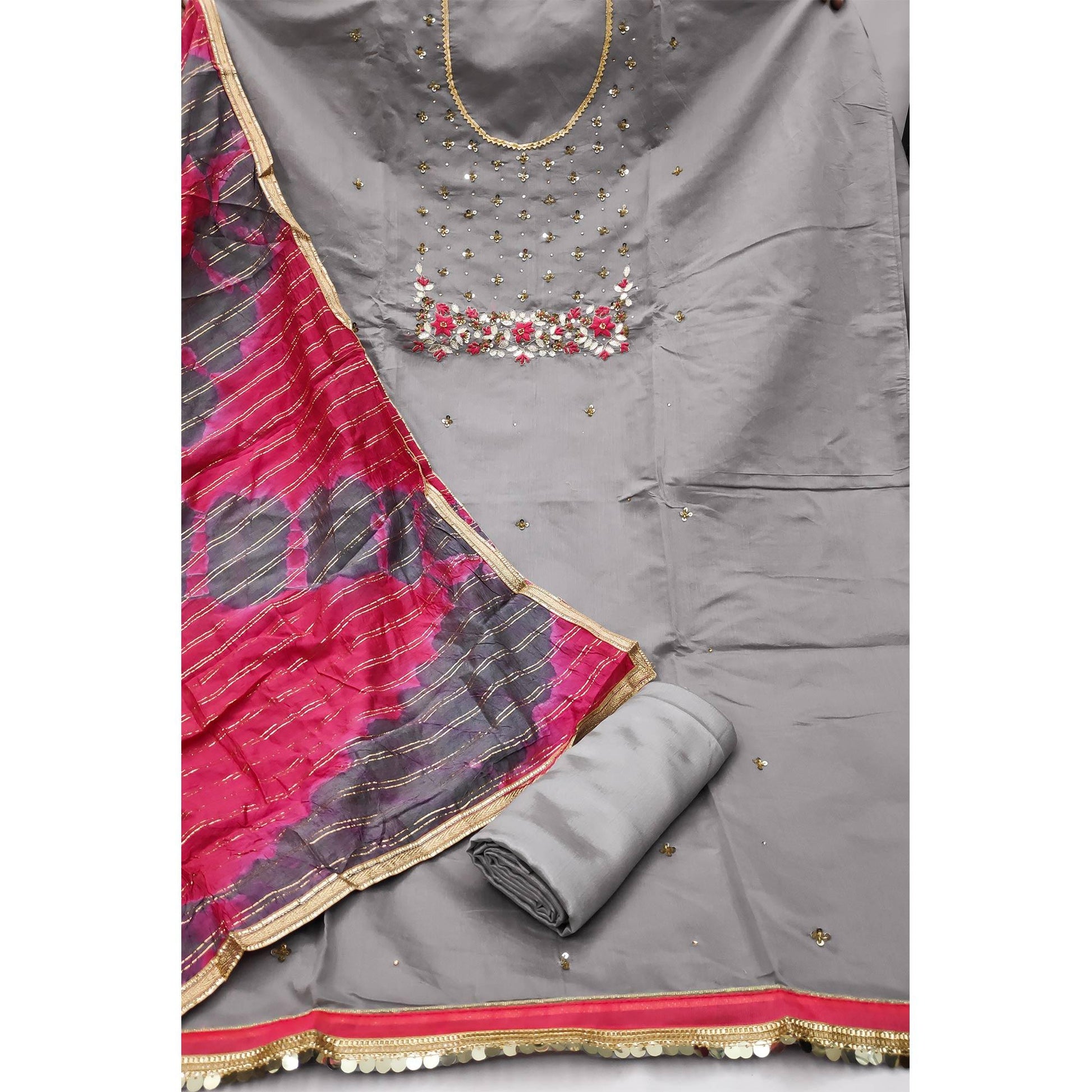grey-festive-wear-floral-handwork-modal-chanderi-dress-material-114946