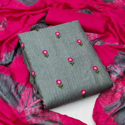 grey-festive-wear-floral-sequence-embroidered-cotton-dress-material-132329
