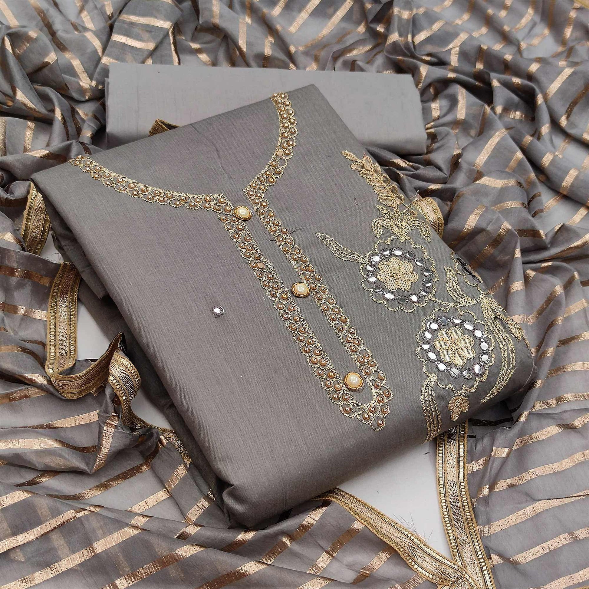 grey-festive-wear-gotta-plus-handwork-glass-cotton-dress-material-111271