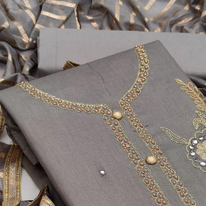 grey-festive-wear-gotta-plus-handwork-glass-cotton-dress-material-111271