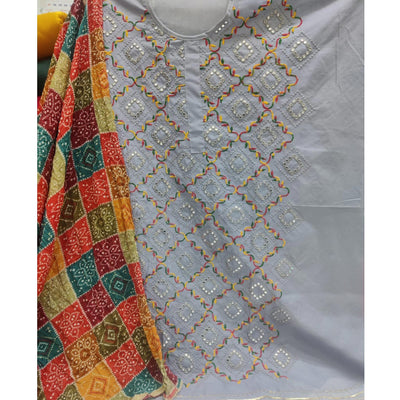 grey-festive-wear-heavy-embroidered-mirror-work-cotton-dress-material-139884