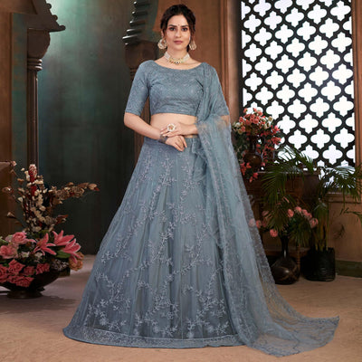 grey-festive-wear-thread-embroidered-net-lehenga-choli-119165