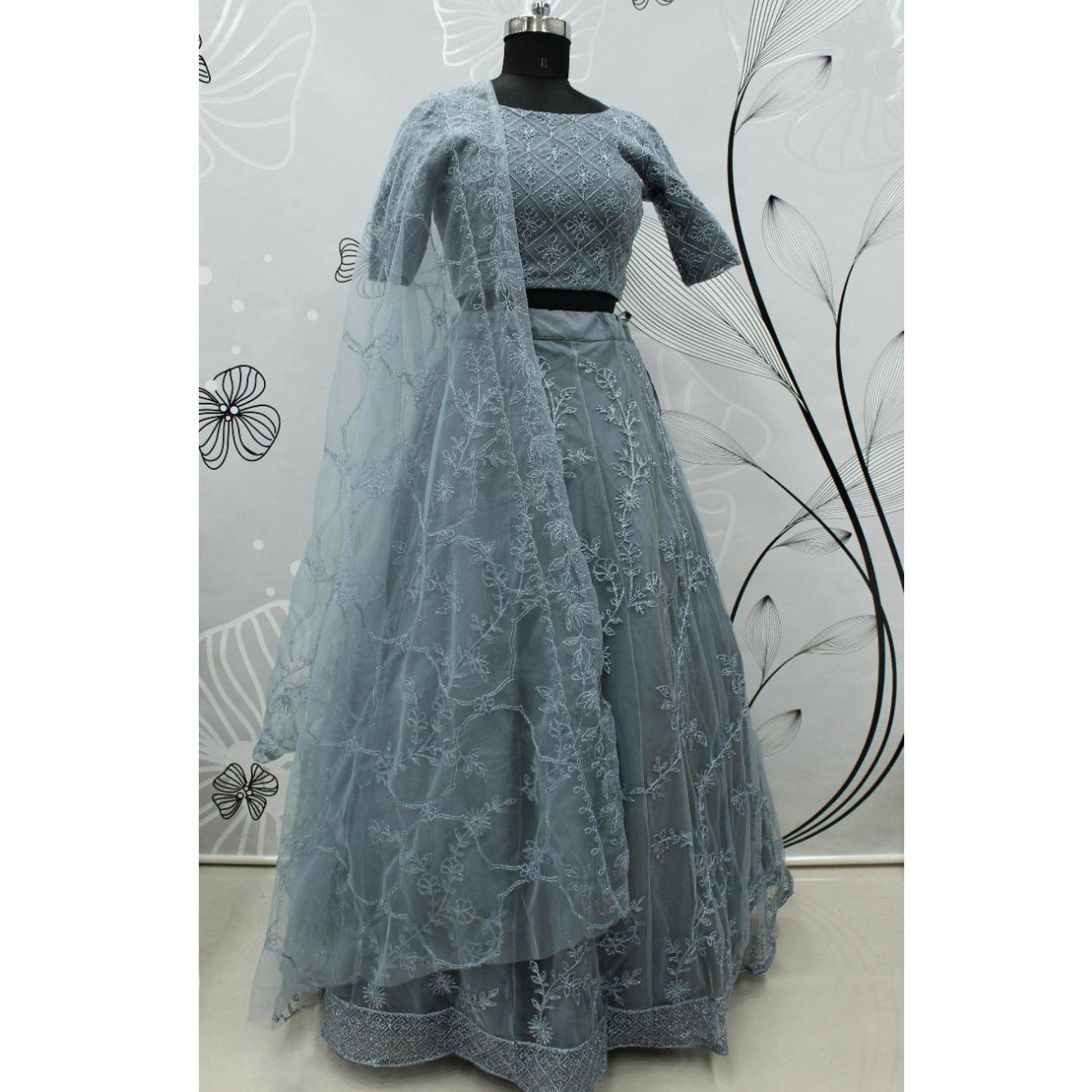 grey-festive-wear-thread-embroidered-net-lehenga-choli-119165