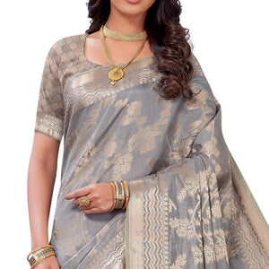 grey-festive-wear-woven-soft-raw-silk-saree-126583