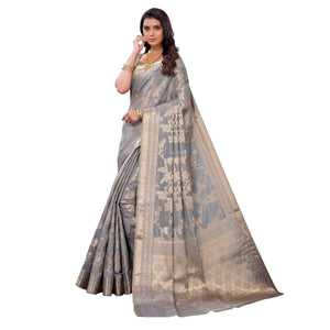 grey-festive-wear-woven-soft-raw-silk-saree-126583