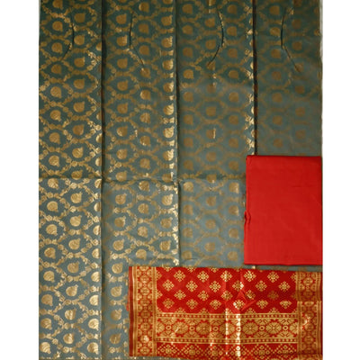 grey-festive-wear-woven-banarasi-silk-dress-material-127321