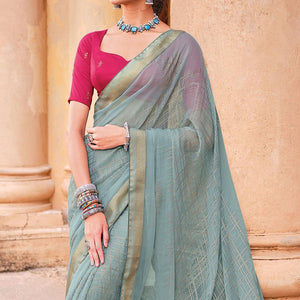 grey-festive-wear-woven-brasso-saree-141520