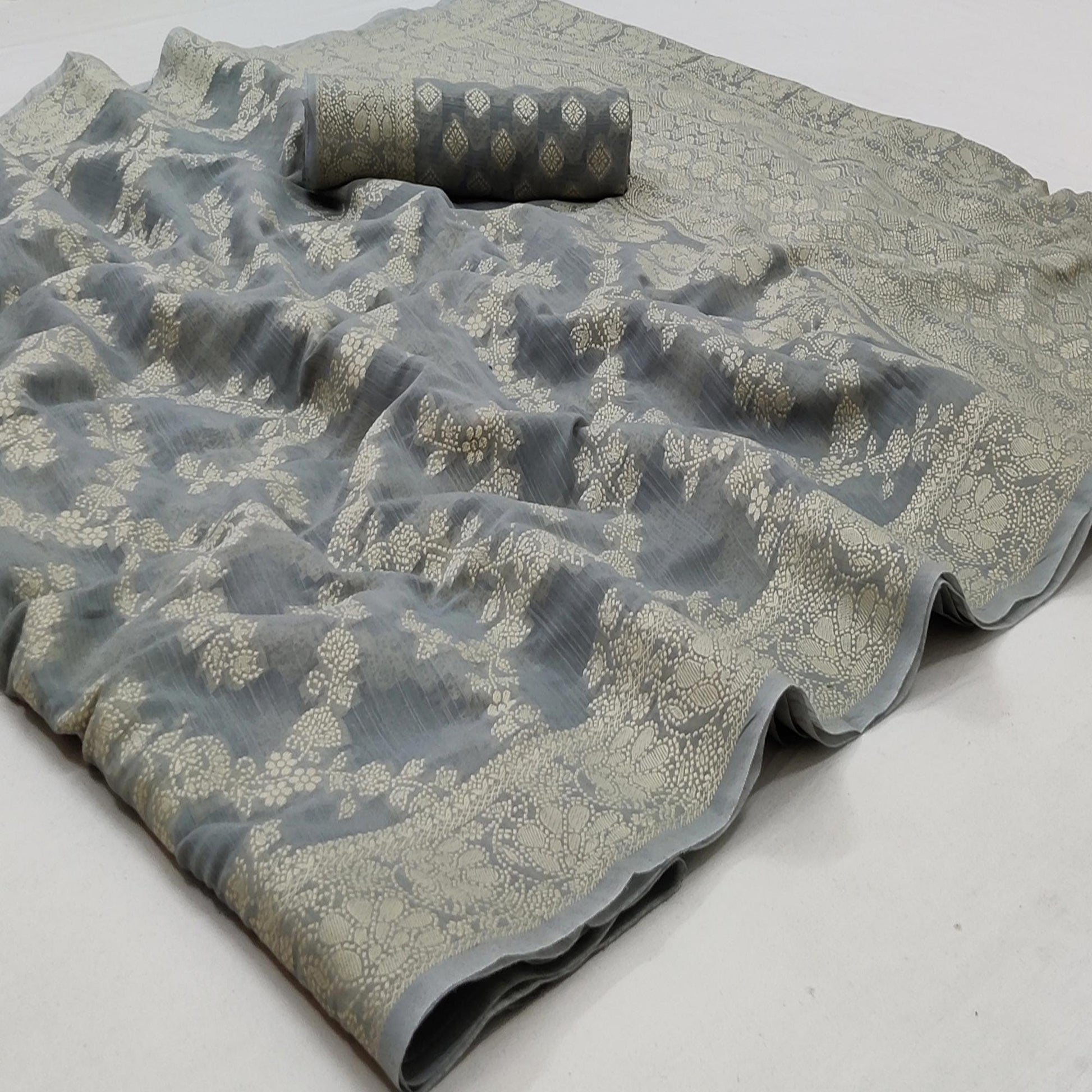 grey-festive-wear-woven-cotton-saree-141033