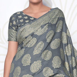 grey-festive-wear-woven-cotton-saree-139982