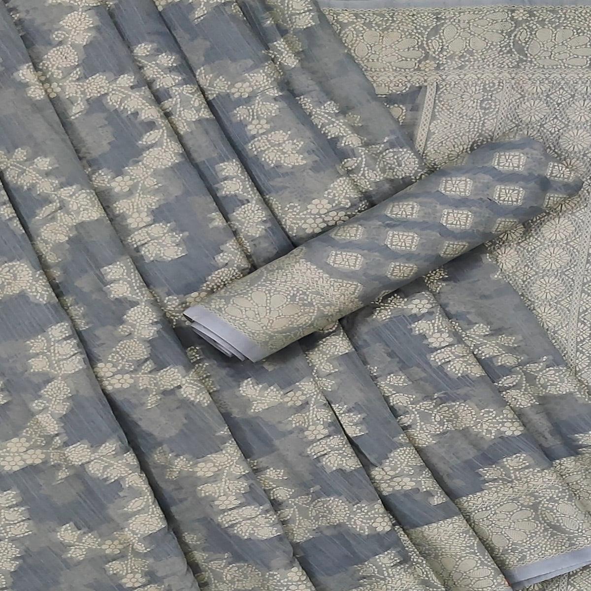 grey-festive-wear-woven-cotton-saree-141033