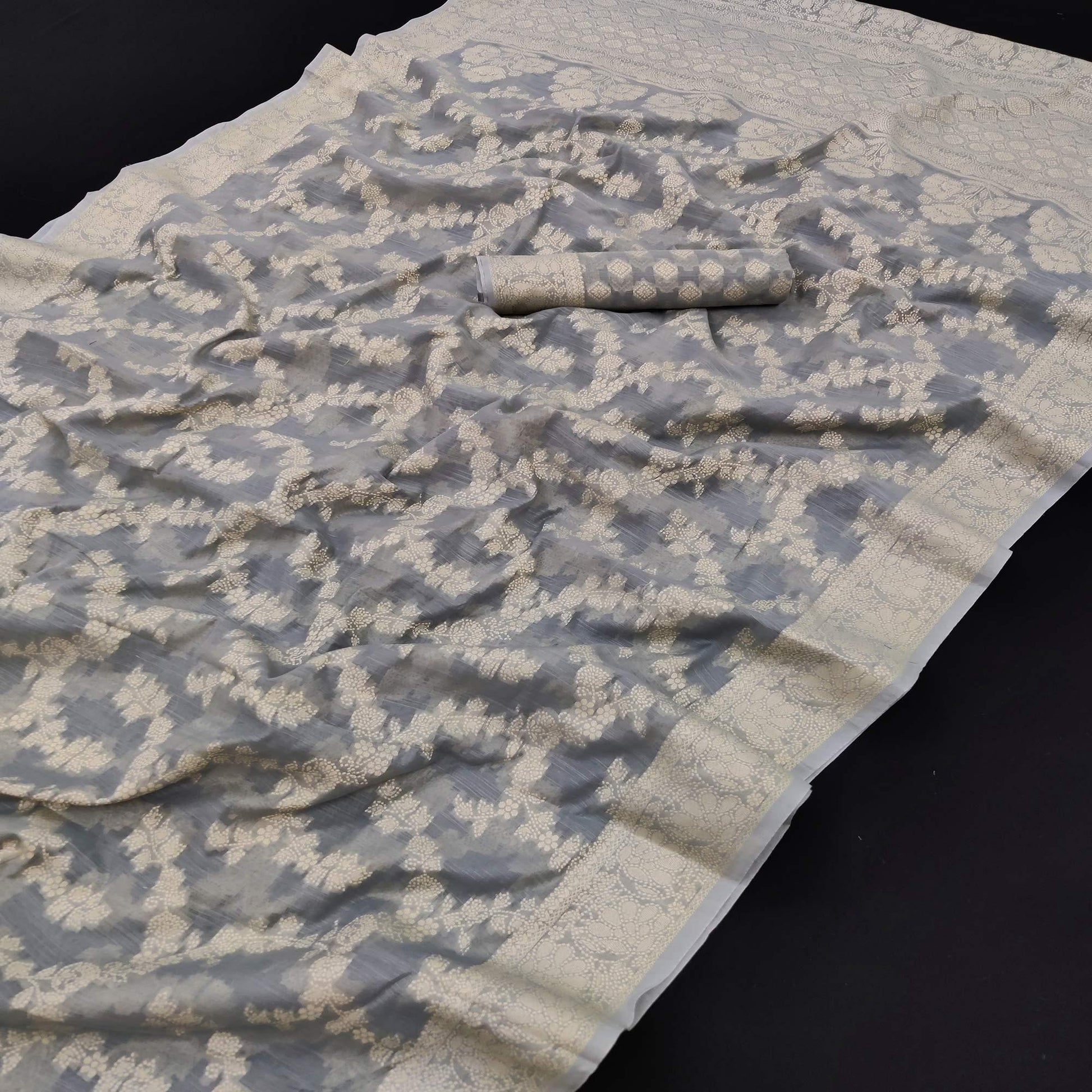 grey-festive-wear-woven-cotton-saree-141033