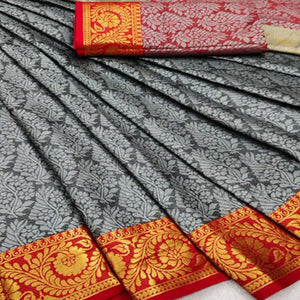 grey-festive-wear-woven-cotton-silk-saree-121951