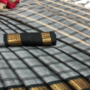 grey-festive-wear-woven-heavy-rich-cotton-silk-saree-127709