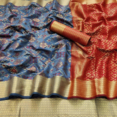 grey-festive-wear-woven-heavy-silk-saree-with-patola-rich-pallu-122578